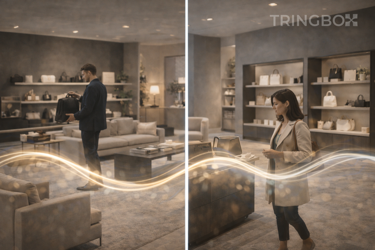 Ethical and intelligent InStore AI Music experience powered by Tringbox adapting sound to retail environments