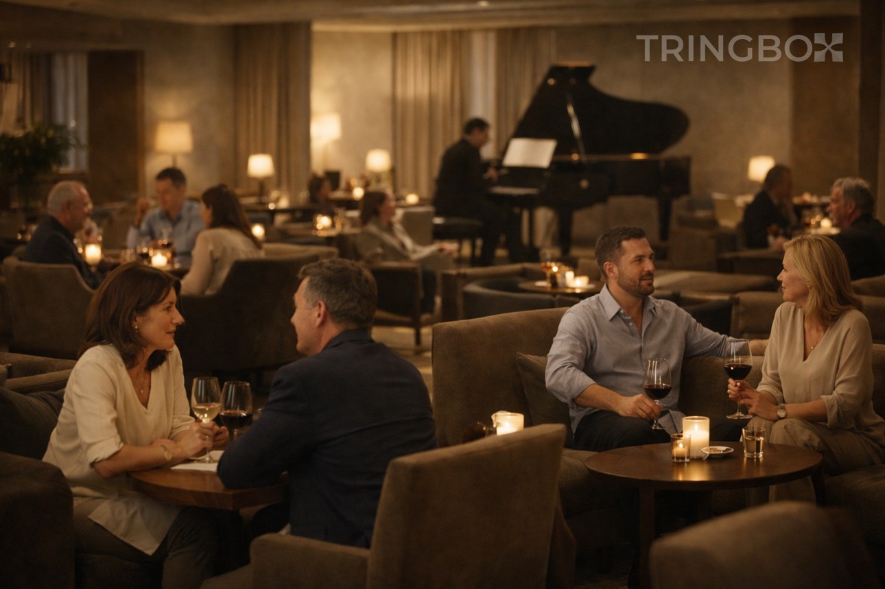 Context-aware instrumental restaurant music powered by Tringbox AI