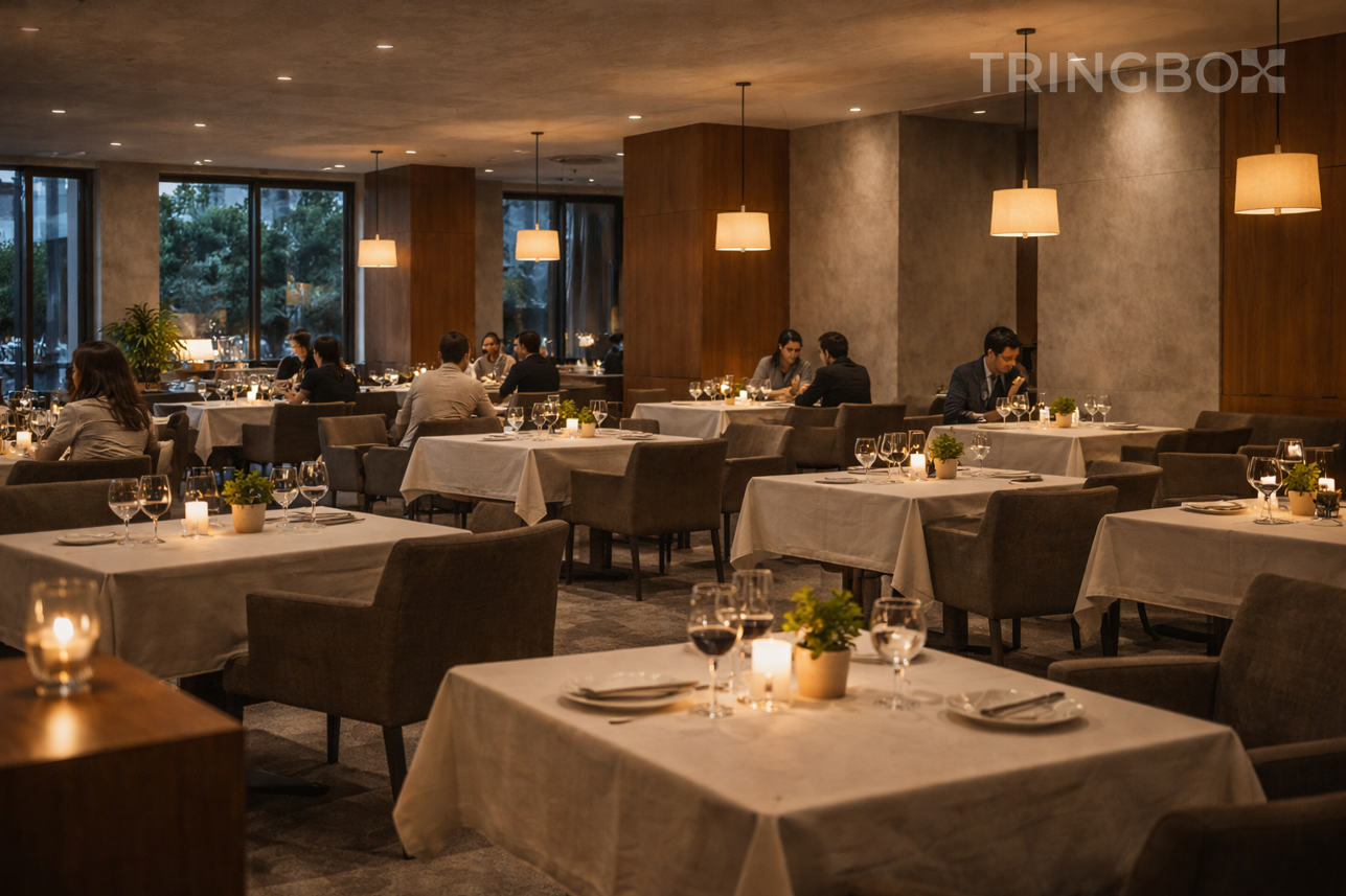 Intelligent in-store restaurant music powered by Tringbox AI