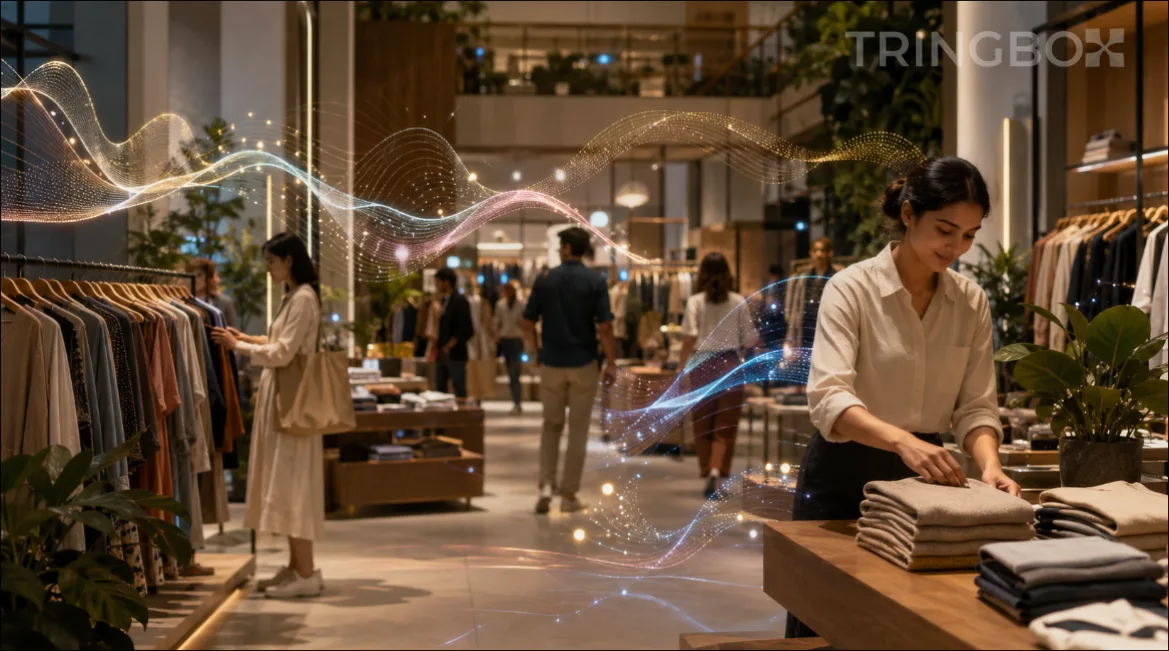 A visualization of algorithmic music sequencing designed to prevent track repetition and staff audio fatigue in retail environments.